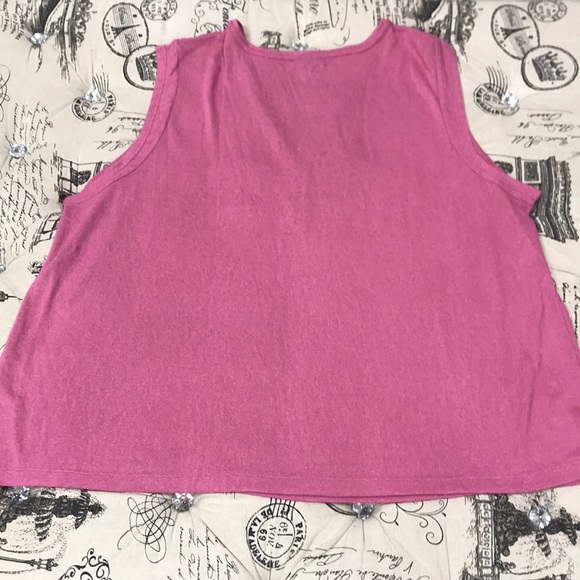 Bobeau Ruched V-Neck Cap Sleeve Shirt - Picture 6 of 6